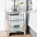 CRUSHED DIAMOND CHEST OF DRAWER