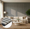 Grey Oak Acoustic Wall Panels 240 X 60cm (4 panels in a pack)
