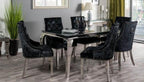 Lewis Glass Top Dining Table