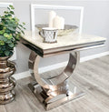 Arial Grey Lamp Table