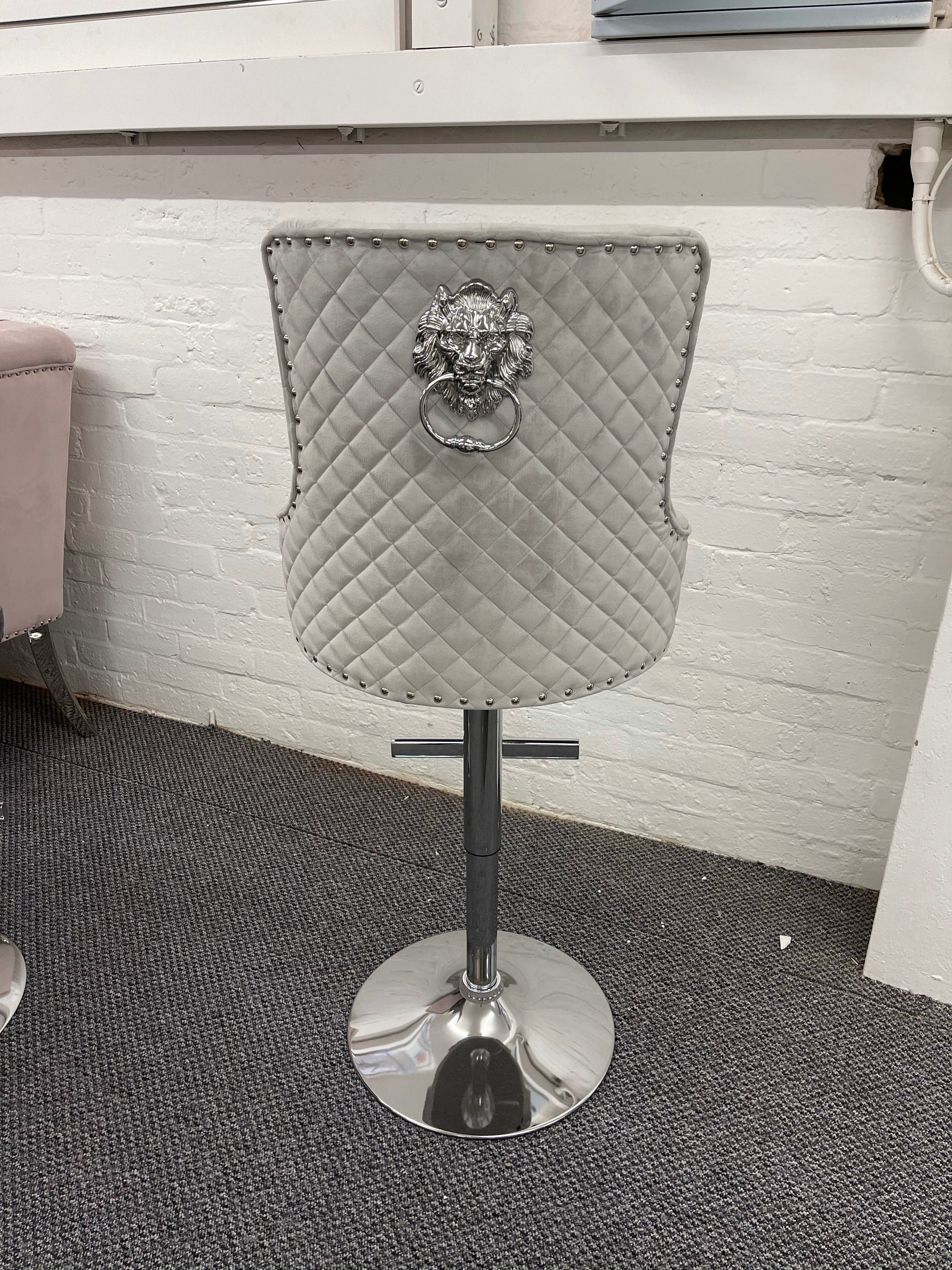 Venice Dark Grey Bar Stool