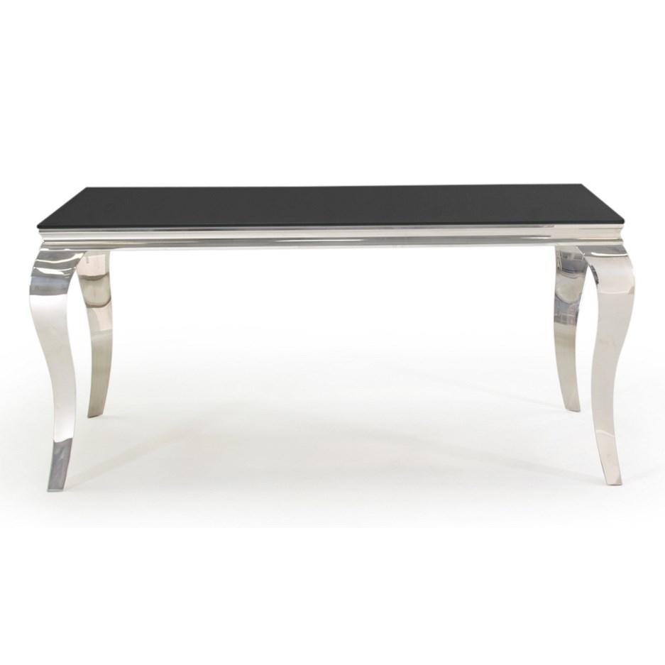 Lewis Glass Top Dining Table